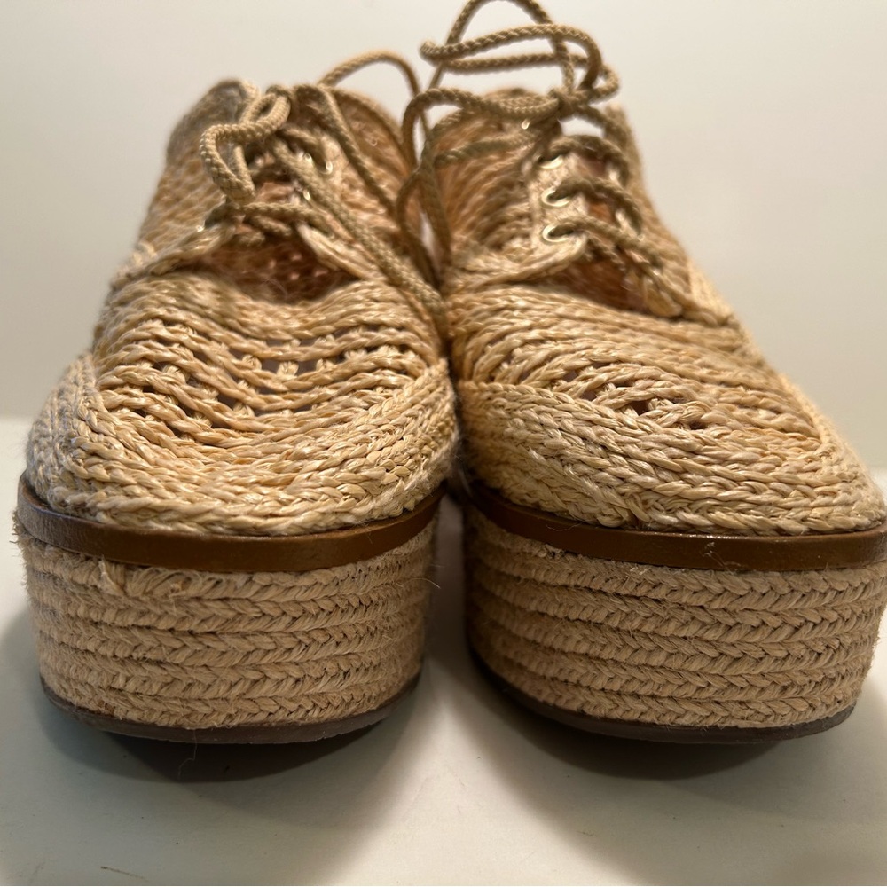 Schultz Jules Raffia Platform Espadrilles Shoes S… - image 2